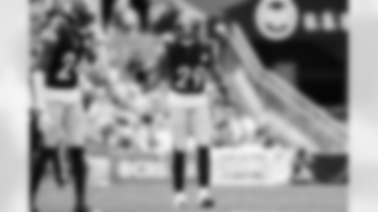 Pittsburgh Steelers safety Kyle Dugger (29) during a regular season game between the Pittsburgh Steelers and the Indianapolis Colts, Sunday, Nov. 2, 2025 in Pittsburgh, PA. (Alysa Rubin / Pittsburgh Steelers)