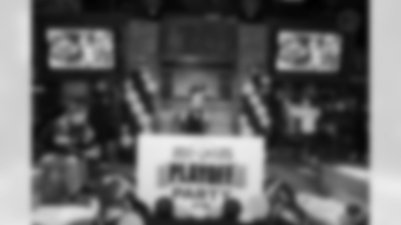 Pittsburgh Steelers fans attend the Steelers Nation Unite Playoff Party at Tequila Cowboy prior to the Wild Card game against the Houston Texans on Saturday, Jan. 10, 2026 in Pittsburgh, PA. (Arron Anastasia / Pittsburgh Steelers)