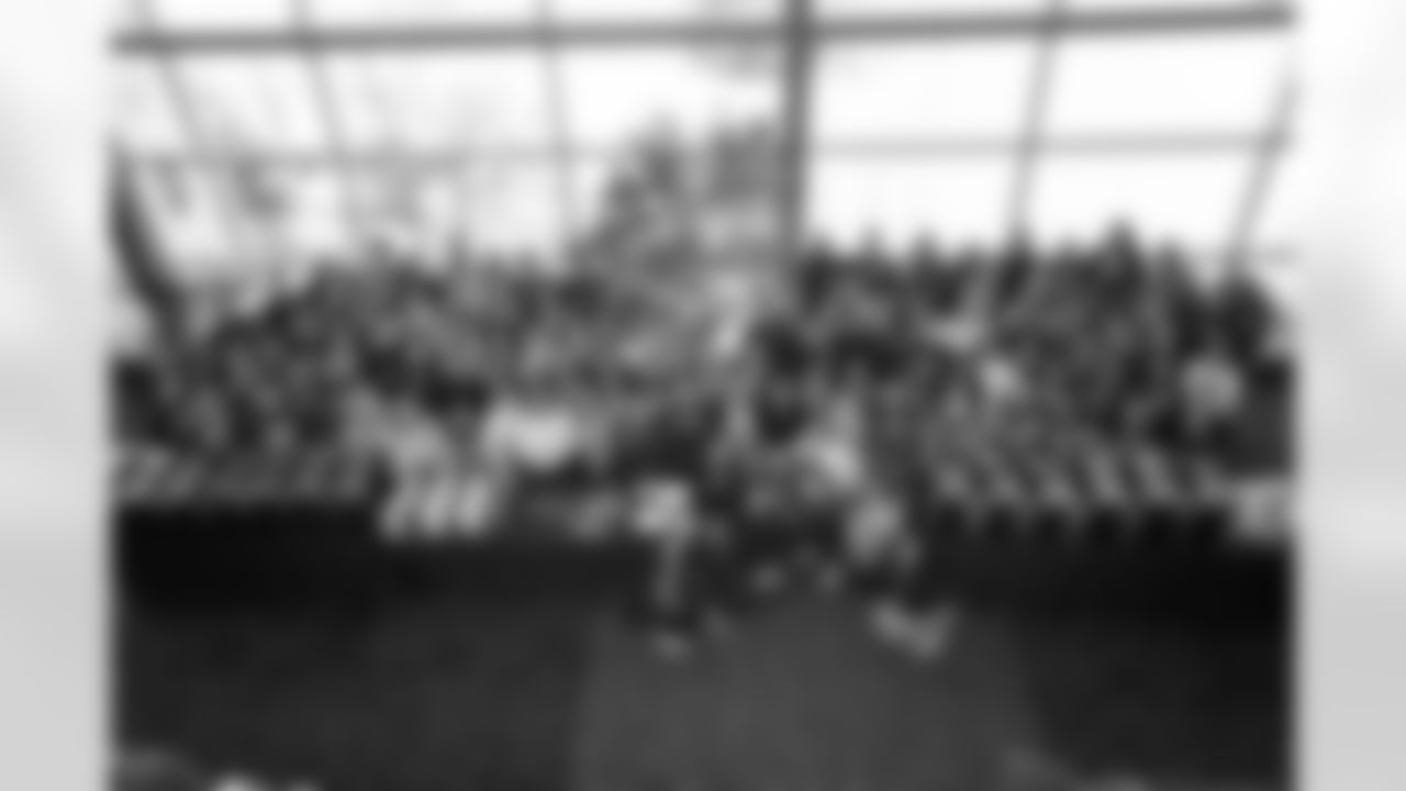 The Pittsburgh Steelers, Pittsburgh Pirates, Pittsburgh Penguins Pittsburgh Riveters, Pittsburgh Riverhounds, Pittsburgh Passion, and the Pittsburgh Women + Sports Collective partnered with Operation Warm at Acrisure Stadium on National Girls and Women in Sports Day to provide female athletes from Pittsburgh Public Schools with the gear they need to participate in sports on Wednesday February 4, 2026 in Pittsburgh, PA. (Karl Roser / Pittsburgh Steelers)