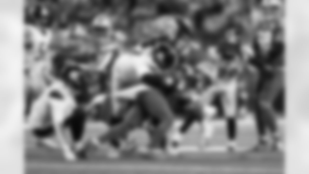 Pittsburgh Steelers defensive tackle Cameron Heyward (97) during a regular season game between the Pittsburgh Steelers and the Detroit Lions, Sunday, Dec. 21, 2025 in Detroit, MI. (Karl Roser / Pittsburgh Steelers)