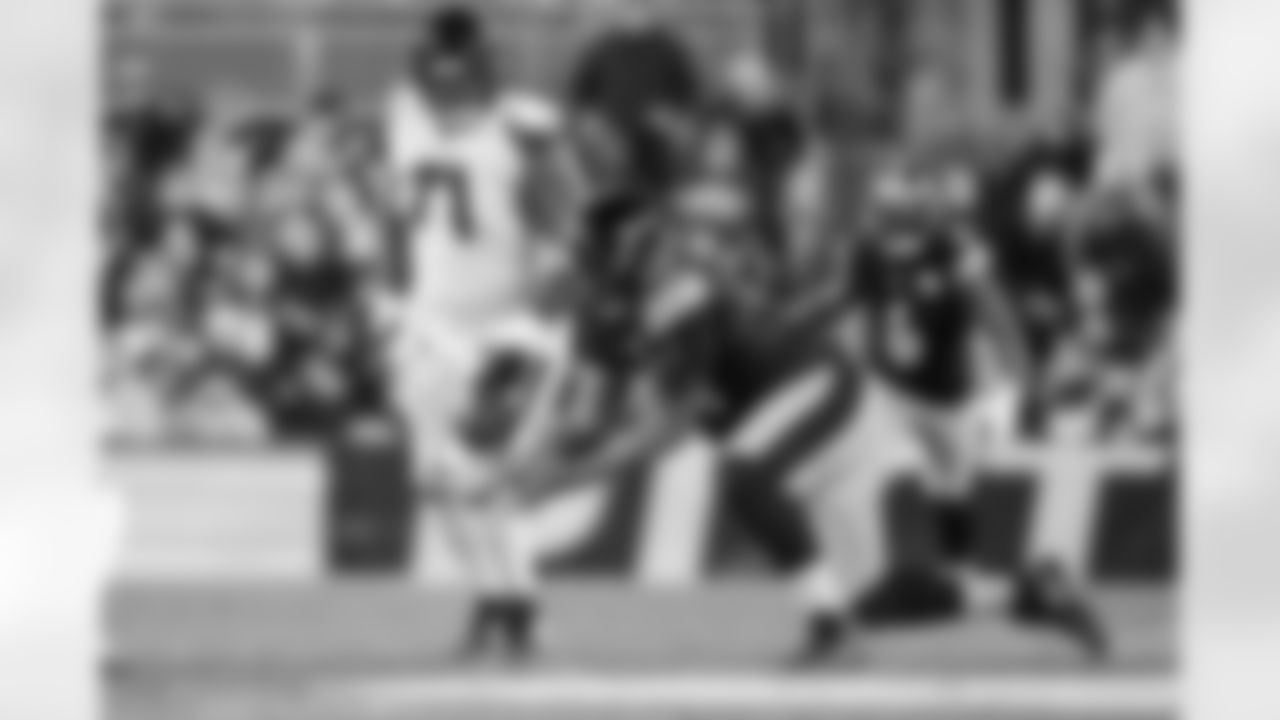 Pittsburgh Steelers defensive end Yahya Black (94) during a postseason Wild Card game between the Pittsburgh Steelers and the Houston Texans, Monday, Jan. 12, 2026 in Pittsburgh, PA. (Karl Roser / Pittsburgh Steelers)