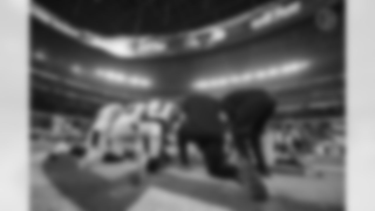 Pittsburgh Steelers punter Corliss Waitman (3) Pittsburgh Steelers guard Mason McCormick (66) Pittsburgh Steelers center Zach Frazier (54) during a regular season game between the Pittsburgh Steelers and the Los Angeles Chargers, Sunday, Nov. 9, 2025 in Inglewood, CA. (Alysa Rubin / Pittsburgh Steelers)