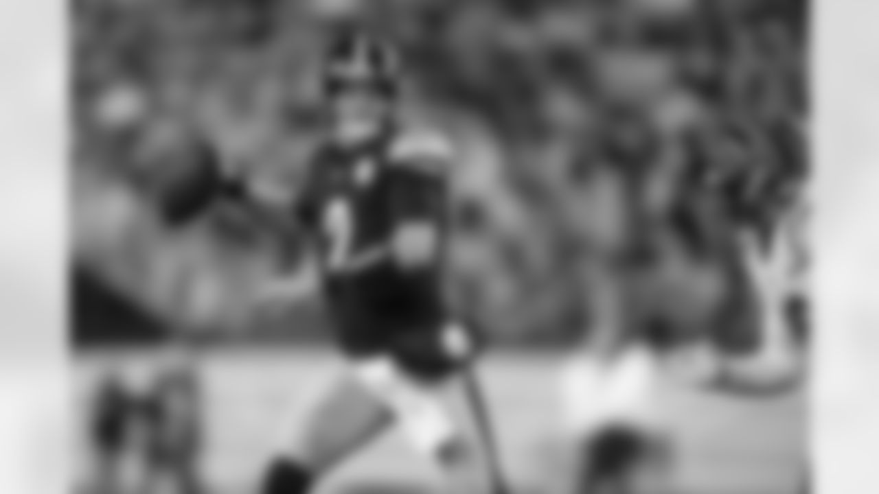 Pittsburgh Steelers quarterback Mason Rudolph (2) during a regular season game between the Pittsburgh Steelers and the Cincinnati Bengals, Saturday, Dec. 23, 2023 in Pittsburgh, PA. The Steelers defeated the Bengals 34-11. (Karl Roser / Pittsburgh Steelers)