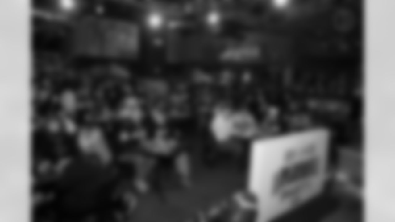 Pittsburgh Steelers fans attend the Steelers Nation Unite Playoff Party at Tequila Cowboy prior to the Wild Card game against the Houston Texans on Saturday, Jan. 10, 2026 in Pittsburgh, PA. (Arron Anastasia / Pittsburgh Steelers)