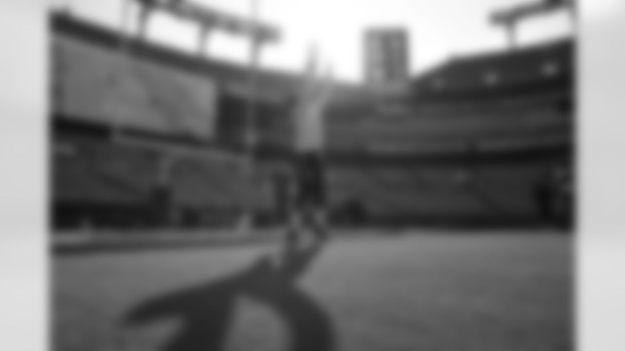 Pittsburgh Steelers tight end Darnell Washington (80) during a regular season game between the Pittsburgh Steelers and the Baltimore Ravens, Sunday, Dec. 7, 2025 in Baltimore, MD. (Alysa Rubin / Pittsburgh Steelers)