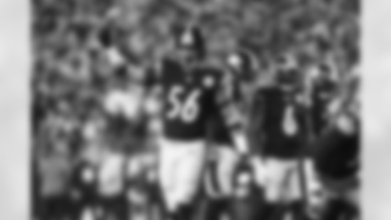 Pittsburgh Steelers linebacker Alex Highsmith (56) during a postseason Wild Card game between the Pittsburgh Steelers and the Houston Texans, Monday, Jan. 12, 2026 in Pittsburgh, PA. (Jared Wickerham / Pittsburgh Steelers)