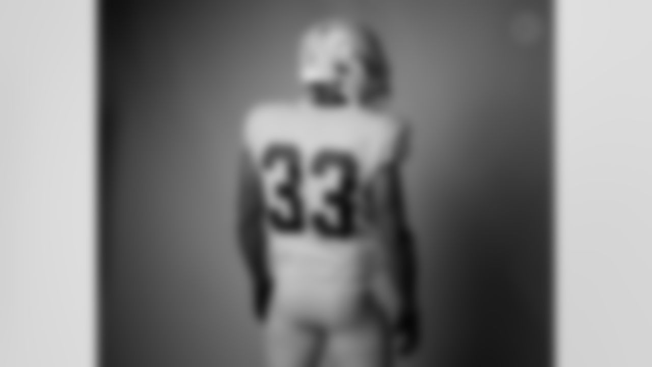 A general view of the throwback uniform during a photoshoot, Friday, June 27, 2025 in Pittsburgh, PA. (Karl Roser / Pittsburgh Steelers)