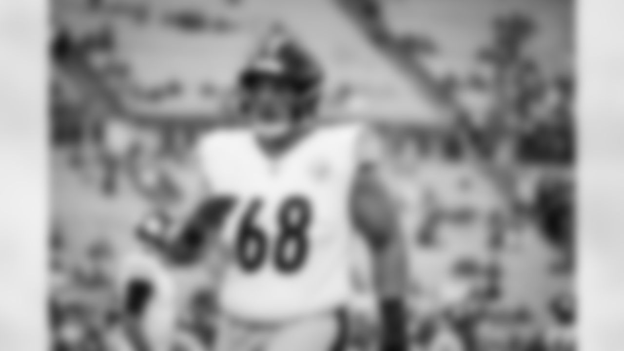Pittsburgh Steelers Guard Andrus Peat during a preseason game between the Pittsburgh Steelers and the Jacksonville Jaguars, on Saturday August 9, 2025 in Jacksonville, FL. (Mariah Wild / Pittsburgh Steelers)