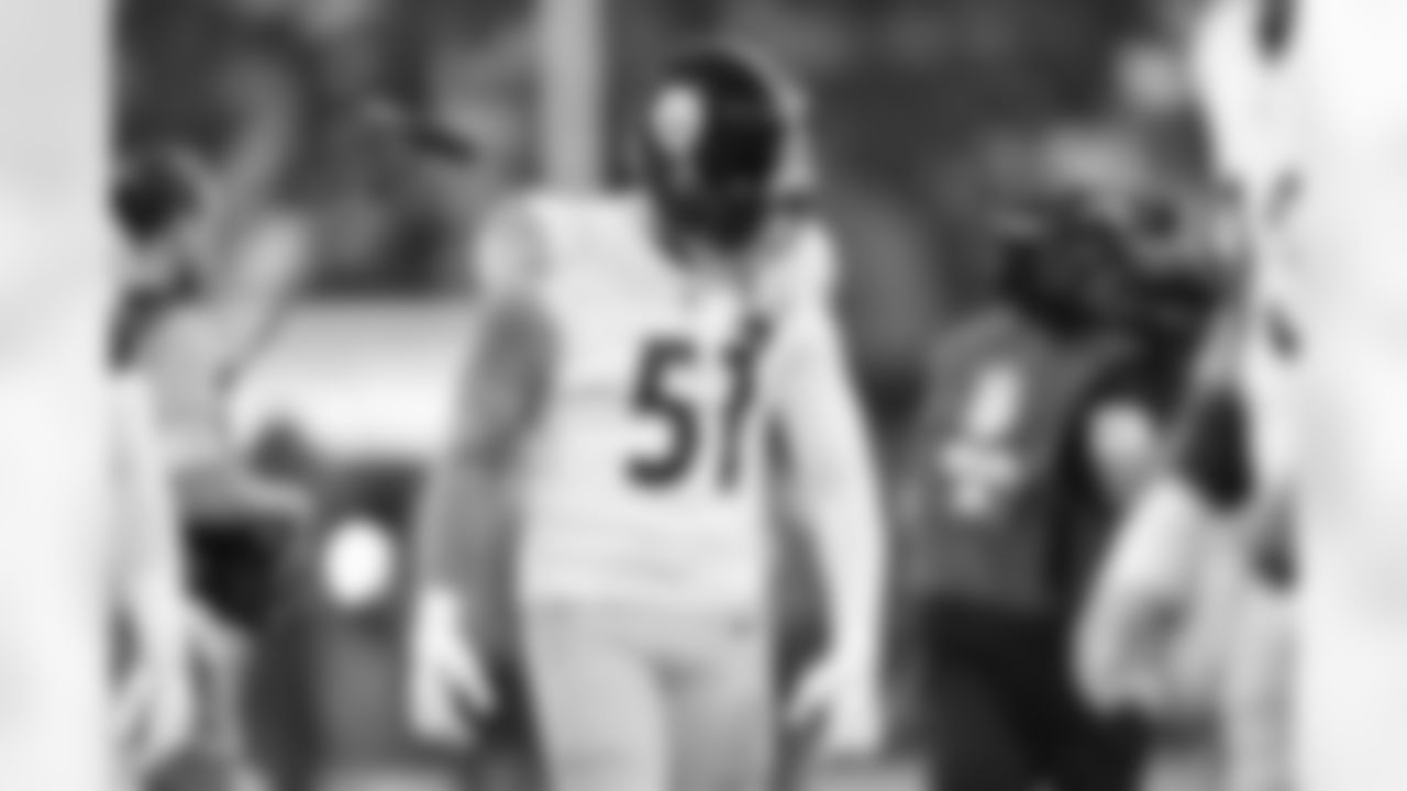 Pittsburgh Steelers linebacker Nick Herbig (51) during a regular season game between the Pittsburgh Steelers and the Los Angeles Chargers, Sunday, Nov. 9, 2025 in Inglewood, CA. (Karl Roser / Pittsburgh Steelers)