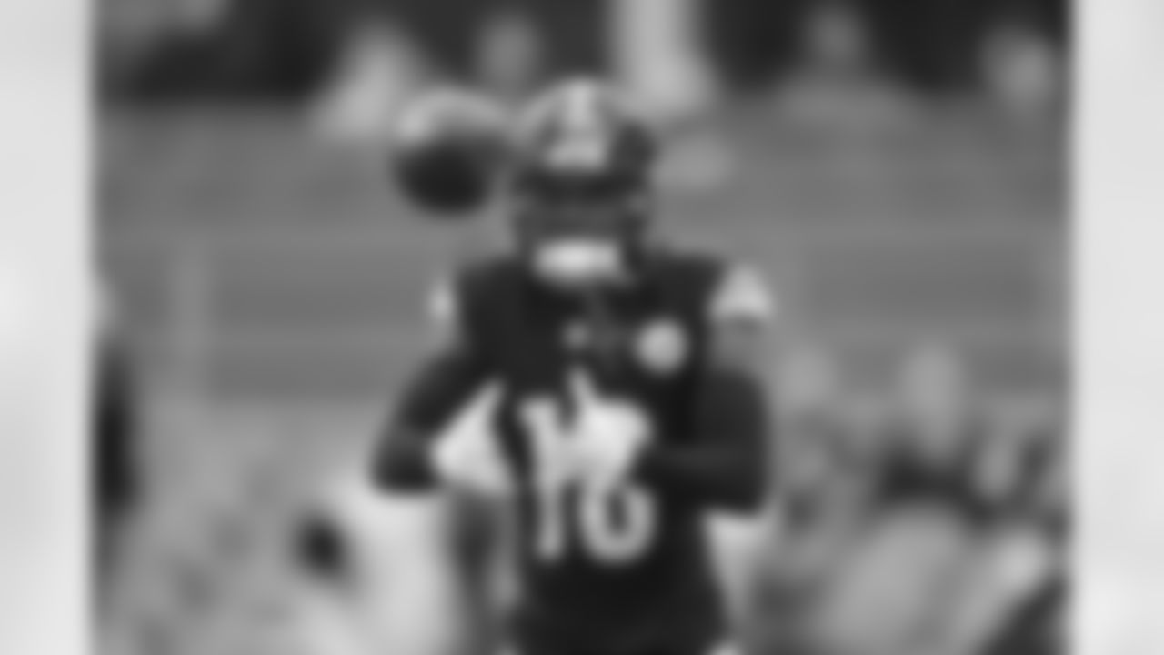 Pittsburgh Steelers wide receiver Diontae Johnson (18) during a regular season game between the Pittsburgh Steelers and the Cincinnati Bengals, Saturday, Dec. 23, 2023 in Pittsburgh, PA. (Karl Roser / Pittsburgh Steelers)