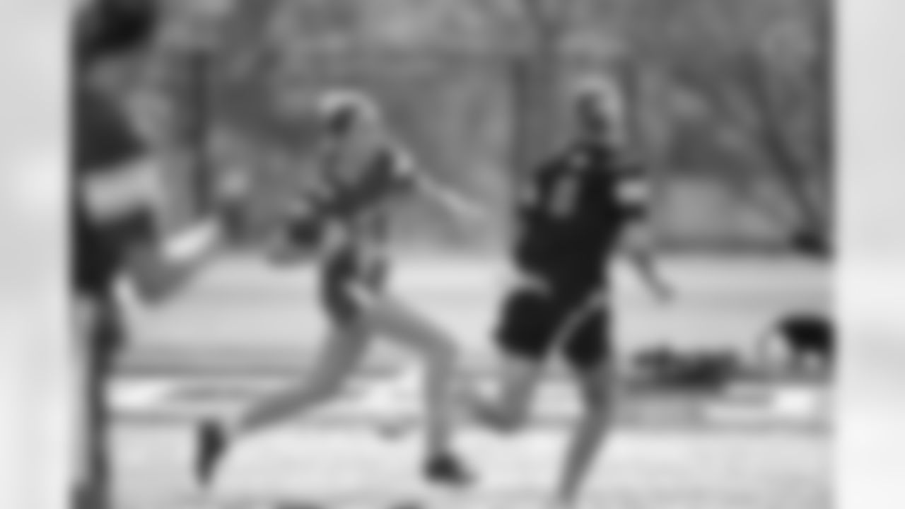 Week 5 of the Steelers' Girls High School Flag Football season Sunday, May 5, 2024 at Bethel Park High School. (Arron Anastasia / Pittsburgh Steelers)