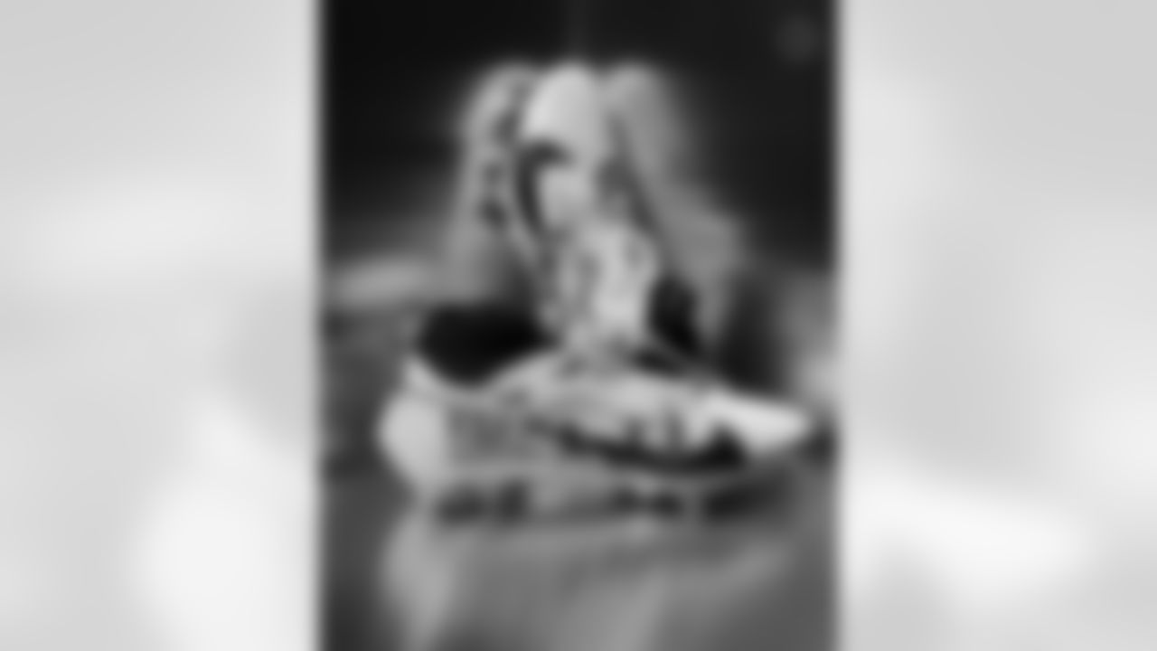 Pittsburgh Steelers wide receiver Ke'Shawn Williams (85)  will showcase his custom cleats supporting Touch BBCA during Week 13. (Alysa Rubin / Pittsburgh Steelers)