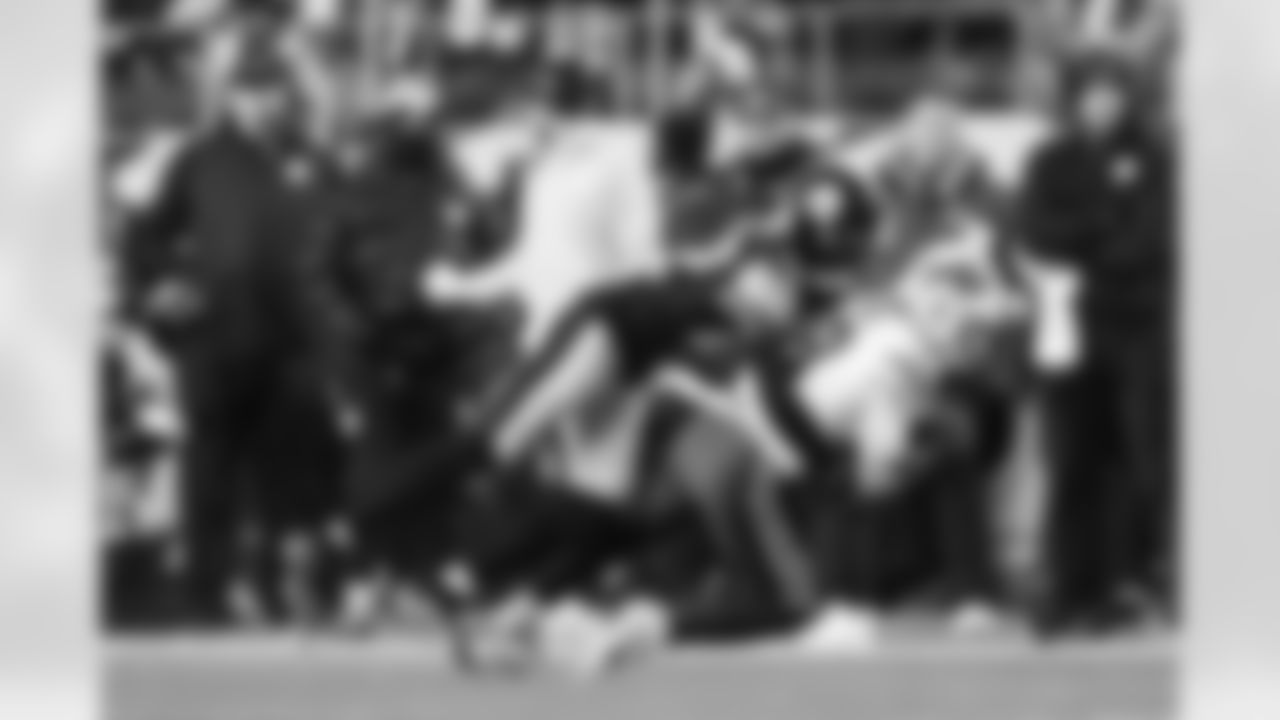 Pittsburgh Steelers cornerback James Pierre (42) during a regular season game between the Pittsburgh Steelers and the Buffalo Bills, Sunday, Nov. 30, 2025 in Pittsburgh, PA.  (Harrison Barden / Pittsburgh Steelers)