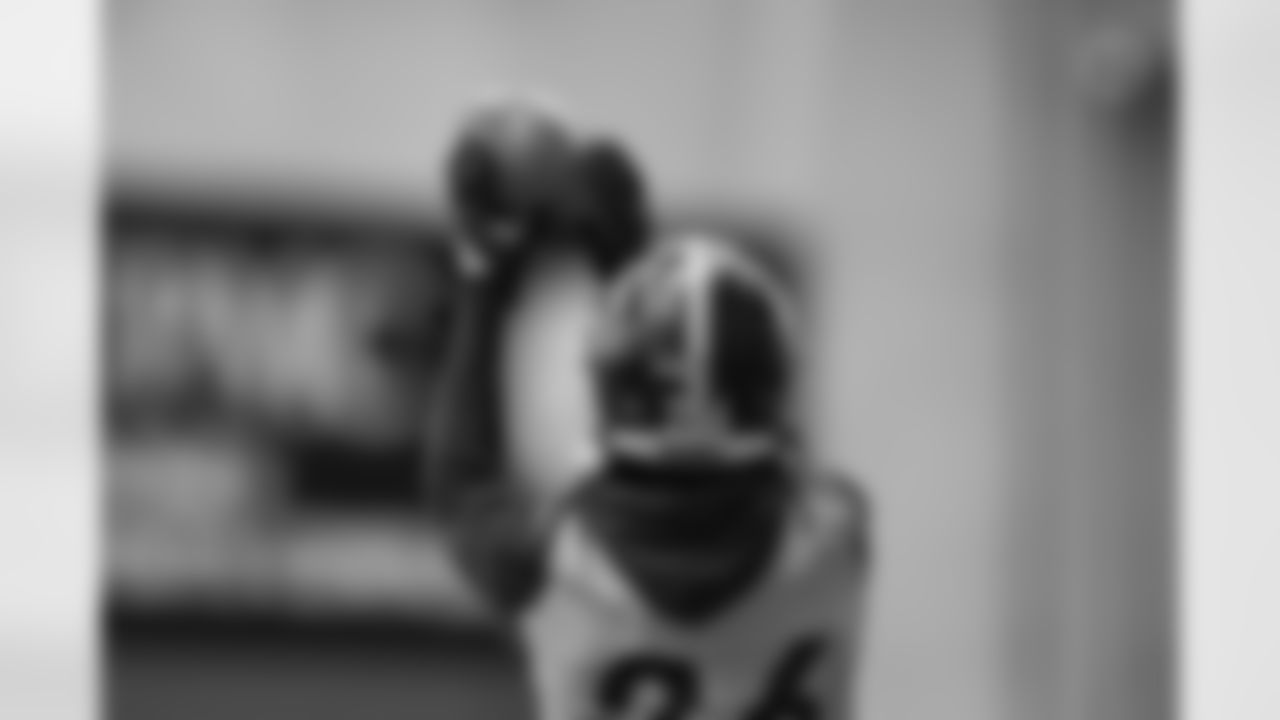 Pittsburgh Steelers cornerback Brandin Echols (26) during practice at the UPMC Rooney Sports Complex preparing for a Week 14 matchup against the Baltimore Ravens, Thursday, Dec. 4, 2025 in Pittsburgh, PA. (Alysa Rubin / Pittsburgh Steelers)