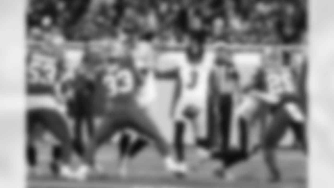 Pittsburgh Steelers punter Corliss Waitman (3) during a regular season game between the Pittsburgh Steelers and the Detroit Lions, Sunday, Dec. 21, 2025 in Detroit, MI. (Karl Roser / Pittsburgh Steelers)