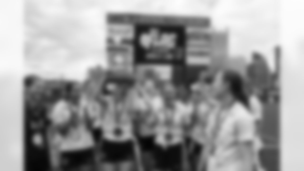 The Steelers' Girls High School Flag Football Championship take place on Sunday, May 18, 2024 at Highmark Stadium. (Brad Oskowski / Pittsburgh Steelers)