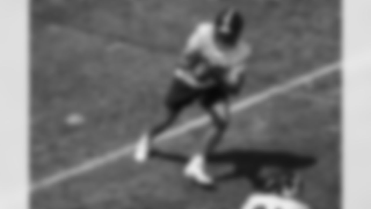Pittsburgh Steelers tight end/fullback Connor Heyward (83) trains at Saint Vincent College during the 2025 Steelers Training Camp on Wednesday August 6, 2025 in Latrobe, PA. (Karl Roser / Pittsburgh Steelers)