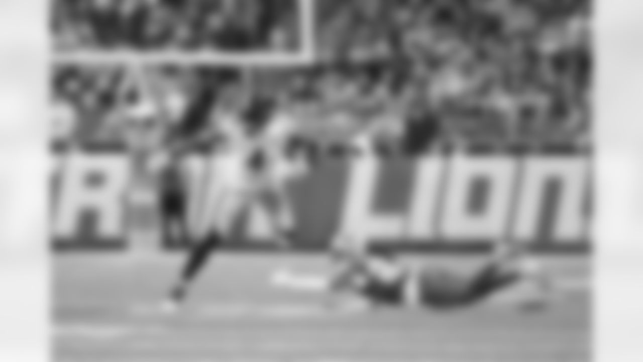 Pittsburgh Steelers wide receiver DK Metcalf (4) during a regular season game between the Pittsburgh Steelers and the Detroit Lions, Sunday, Dec. 21, 2025 in Detroit, MI. (Karl Roser / Pittsburgh Steelers)