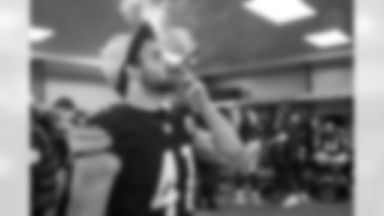 Pittsburgh Steelers linebacker Payton Wilson (41) following a regular season game between the Pittsburgh Steelers and the Baltimore Ravens, Sunday, Jan. 4, 2026 in Pittsburgh, PA. The Steelers defeated the Ravens 26-24. (Karl Roser / Pittsburgh Steelers)