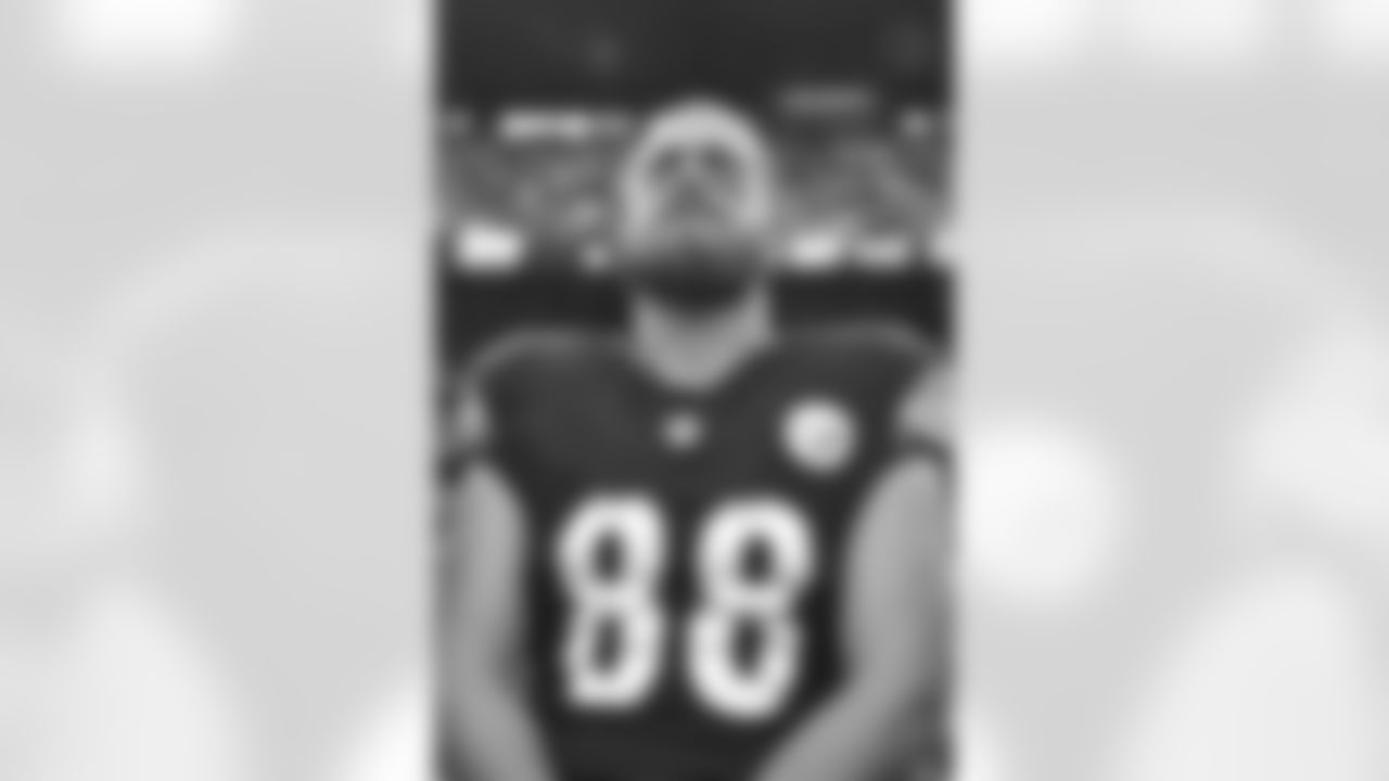 Pittsburgh Steelers tight end Pat Freiermuth (88) during a preseason game between the Pittsburgh Steelers and the Buffalo Bills, Saturday, Aug. 17, 2024 in Pittsburgh, PA. (Alysa Rubin / Pittsburgh Steelers)