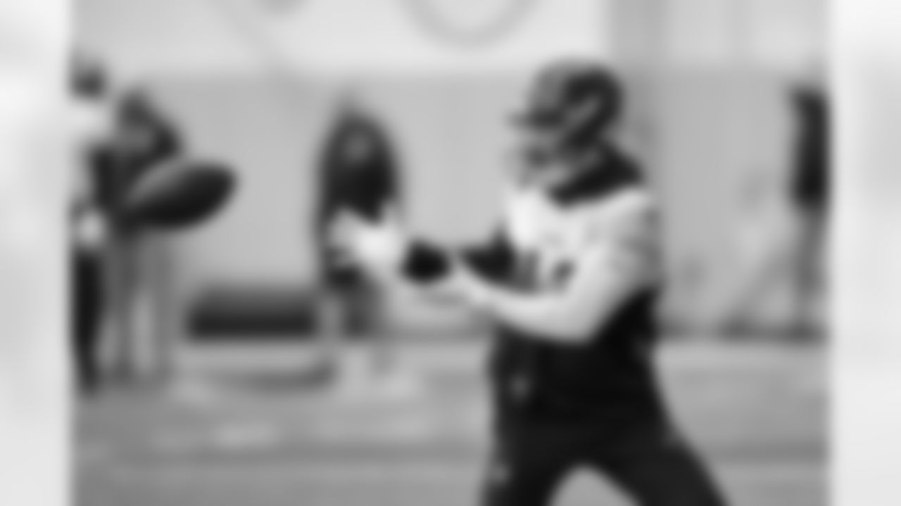 Pittsburgh Steelers wide receiver Scotty Miller (13) during practice at the UPMC Rooney Sports Complex preparing for a Week 15 matchup against the Miami Dolphins, Friday, Dec. 12, 2025 in Pittsburgh, PA. (Karl Roser / Pittsburgh Steelers)