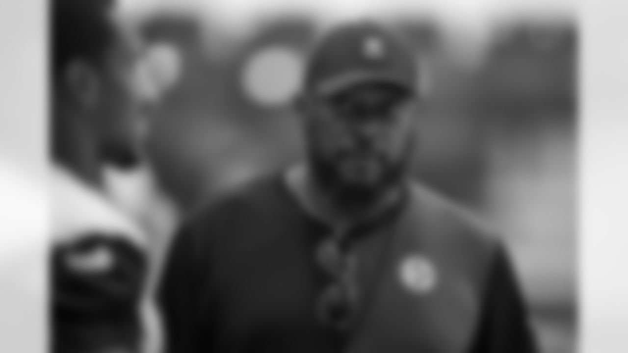 Pittsburgh Steelers head coach Mike Tomlin trains at Saint Vincent College during the 2025 Steelers Training Camp on Tuesday July 29, 2025 in Latrobe, PA. (Karl Roser / Pittsburgh Steelers)