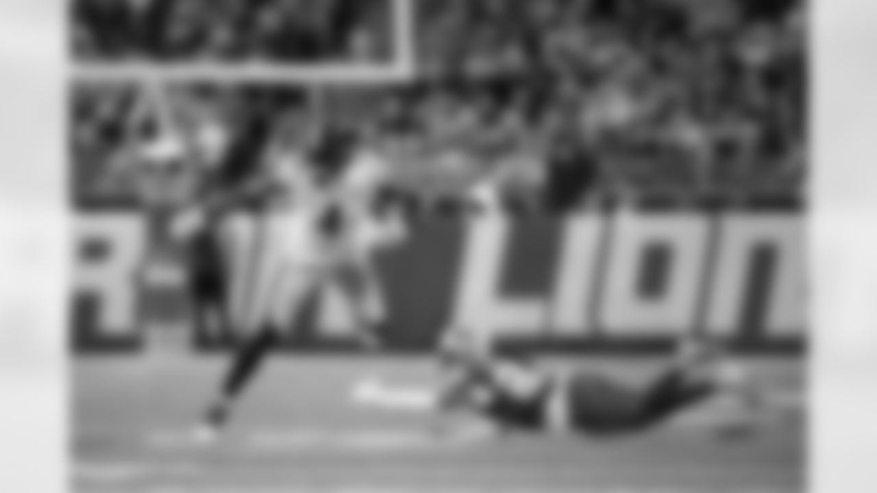 Pittsburgh Steelers wide receiver DK Metcalf (4) during a regular season game between the Pittsburgh Steelers and the Detroit Lions, Sunday, Dec. 21, 2025 in Detroit, MI. The Steelers defeated the Lions 29-24. (Karl Roser / Pittsburgh Steelers)