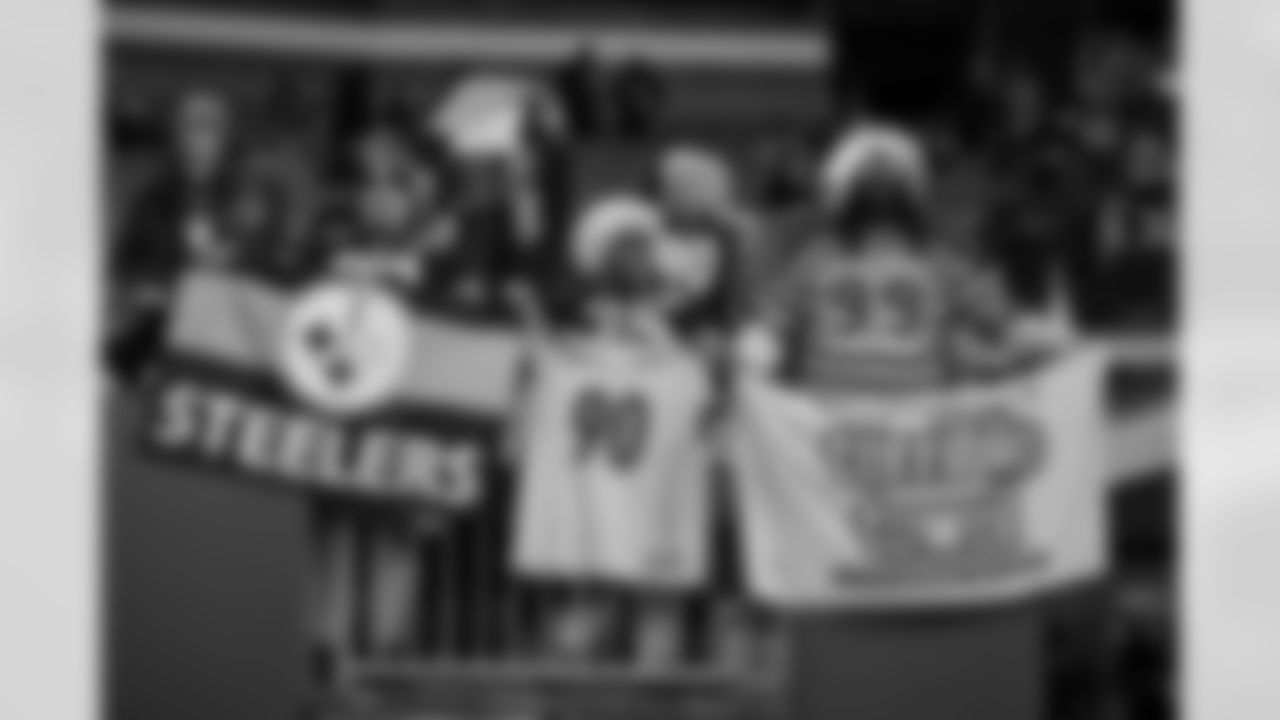Fans during a regular season game between the Pittsburgh Steelers and the Cleveland Browns, Thursday, Nov. 21, 2024 in Cleveland, OH. (Karl Roser / Pittsburgh Steelers)