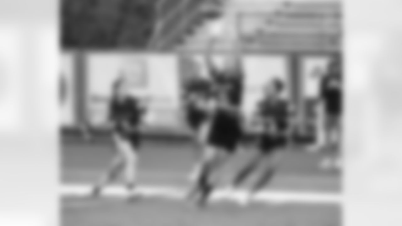 Week 5 of the Steelers' Girls High School Flag Football season Sunday, May 5, 2024 at Bethel Park High School. (Arron Anastasia / Pittsburgh Steelers)