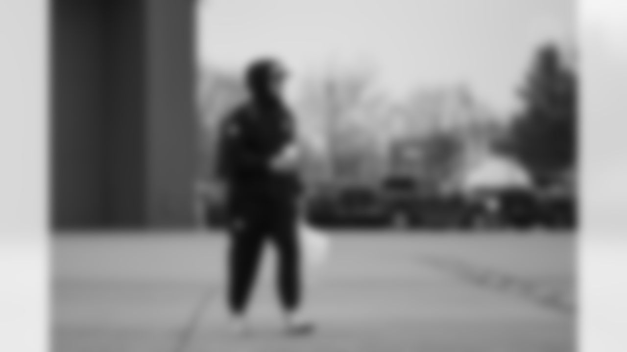 Pittsburgh Steelers linebacker Carson Bruener (44) travels to Baltimore on Saturday, Dec. 6, 2025 for the Week 14 regular season matchup against the Baltimore Ravens. (Alysa Rubin / Pittsburgh Steelers)