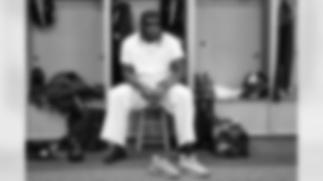 Pittsburgh Steelers offensive tackle Broderick Jones (77) during a regular season game between the Pittsburgh Steelers and the Cincinnati Bengals, Thursday, Oct. 16, 2025 in Cincinnati, OH. (Karl Roser / Pittsburgh Steelers)