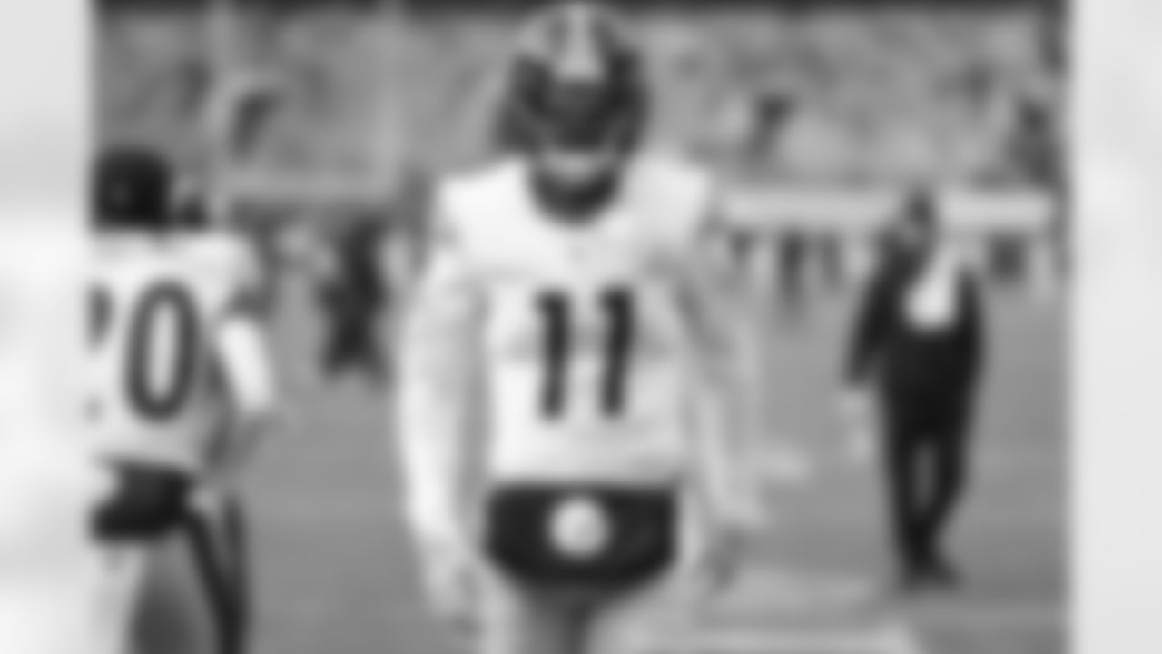 Pittsburgh Steelers wide receiver Marquez Valdes-Scantling (11) during a regular season game between the Pittsburgh Steelers and the Baltimore Ravens, Sunday, Dec. 7, 2025 in Baltimore, MD. (Karl Roser / Pittsburgh Steelers)