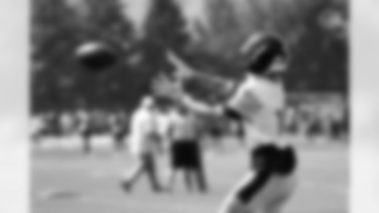 Pittsburgh Steelers wide receiver Roman Wilson (10) participates in the Organized Team Activities (OTAs), Wednesday June 4, 2025 at the UPMC Rooney Sports Complex. (Taylor Ollason/ Pittsburgh Steelers)