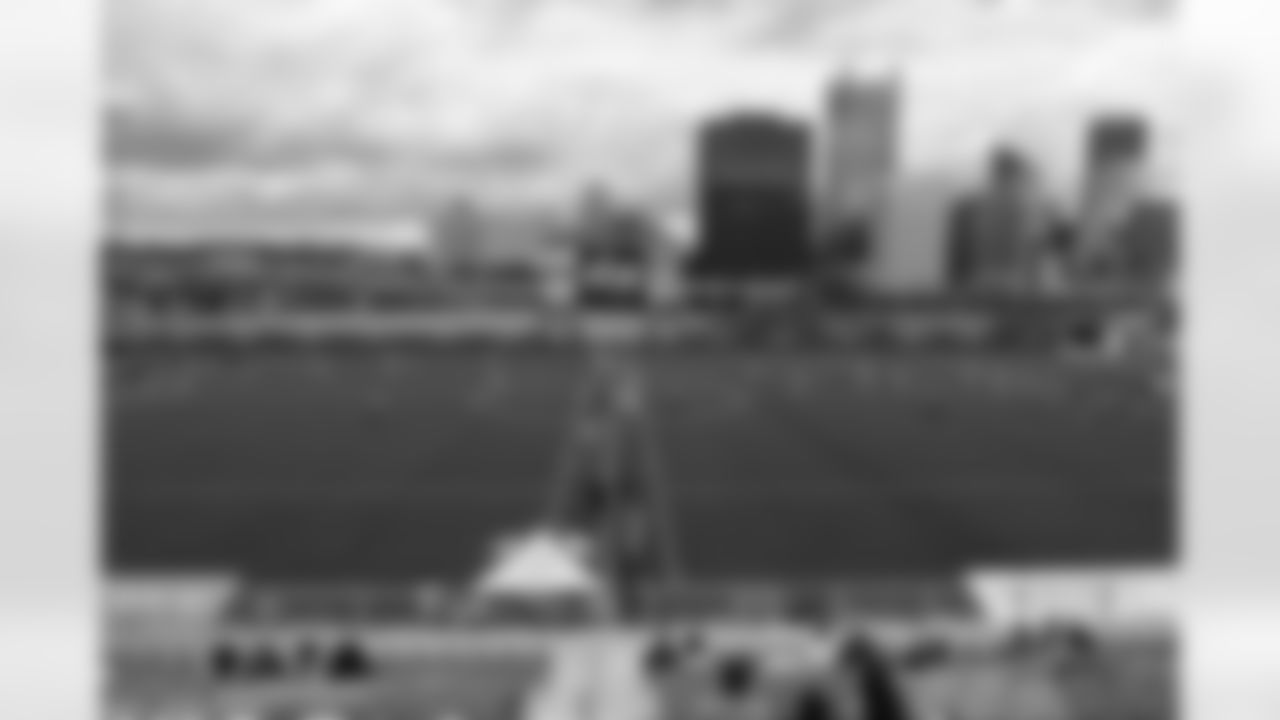 The Steelers' Girls High School Flag Football Championship take place on Sunday, May 18, 2024 at Highmark Stadium. (Brad Oskowski / Pittsburgh Steelers)