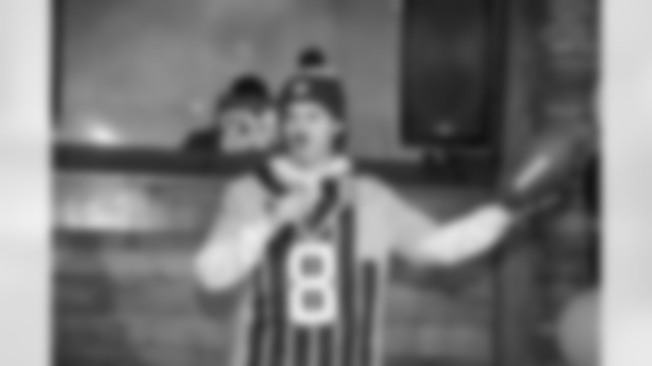 Pittsburgh Steelers fans attend the Steelers Nation Unite Playoff Party at Tequila Cowboy prior to the Wild Card game against the Houston Texans on Saturday, Jan. 10, 2026 in Pittsburgh, PA. (Arron Anastasia / Pittsburgh Steelers)