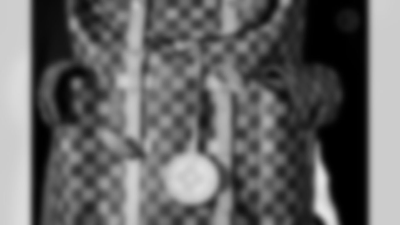 Pittsburgh Steelers running back Kaleb Johnson (20) travels to Chicago on Saturday, Nov. 22, 2025 for the Week 12 regular season matchup against the Chicago Bears. (Karl Roser / Pittsburgh Steelers)