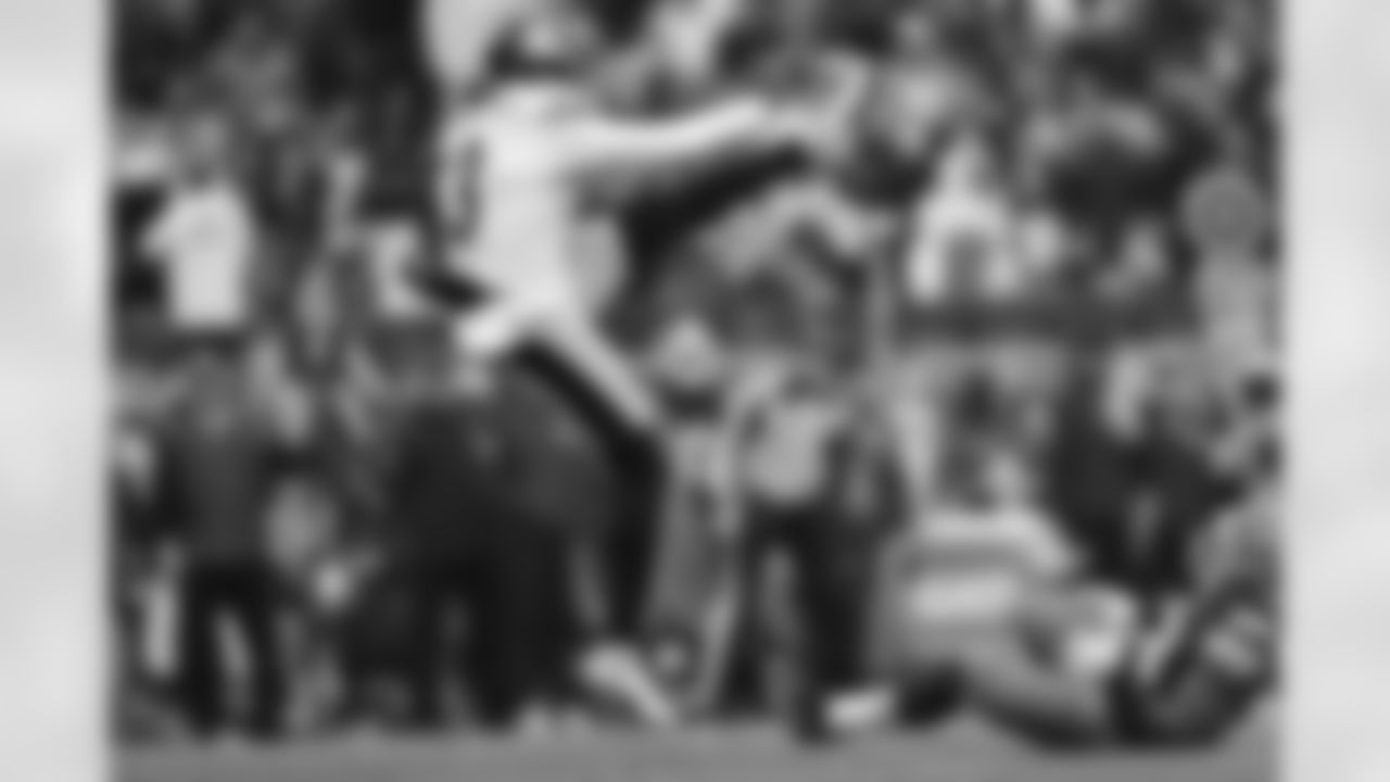 Pittsburgh Steelers punter Corliss Waitman (3) during a regular season game between the Pittsburgh Steelers and the Cleveland Browns, Sunday, Dec. 28, 2025 in Cleveland, OH. (Karl Roser / Pittsburgh Steelers)