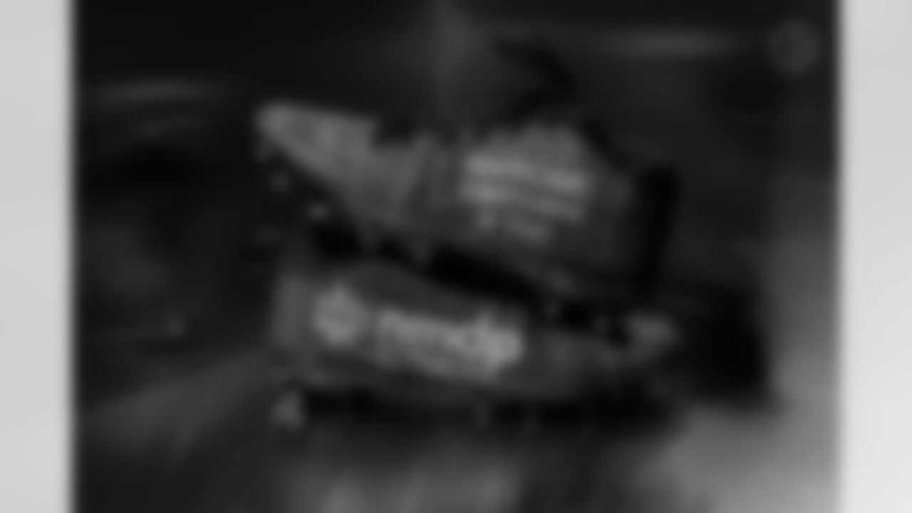 Pittsburgh Steelers quarterback Will Howard (18) will showcase his custom cleats supporting the National Marrow Donor Program (NMDP) during Week 13. (Alysa Rubin / Pittsburgh Steelers)