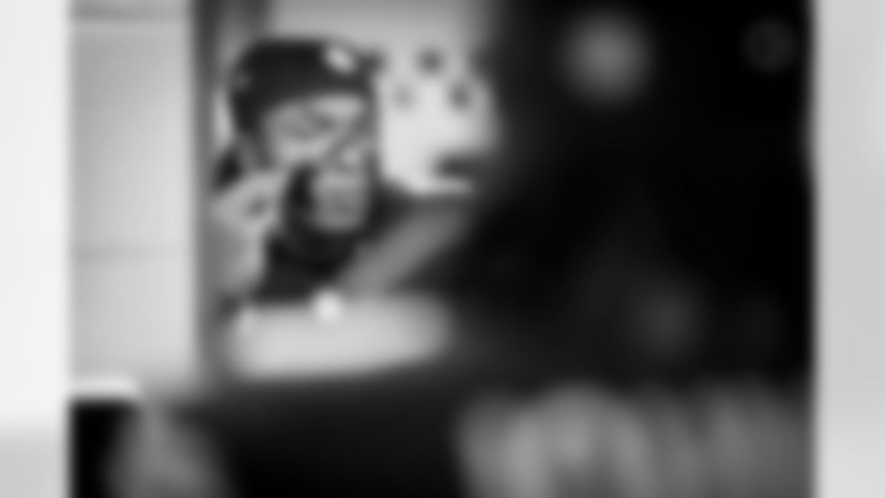 Pittsburgh Steelers running back Kaleb Johnson (20) during a regular season game between the Pittsburgh Steelers and the Cleveland Browns, Sunday, Oct. 12, 2025 in Pittsburgh, PA. (Karl Roser/ Pittsburgh Steelers)