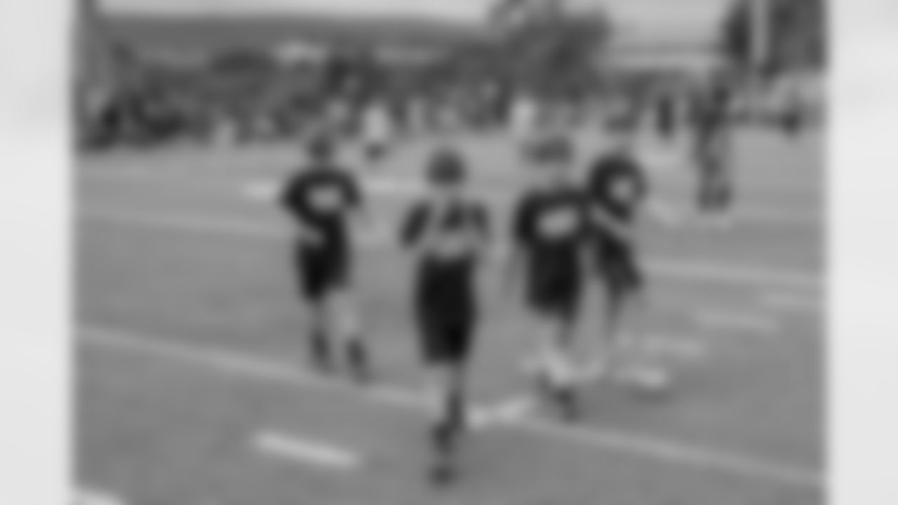 The Steelers host a 2025 Youth Football Camp at St. Vincent College on Thursday, June 19, 2025 in Latrobe, PA. (#1\ / Pittsburgh Steelers)
