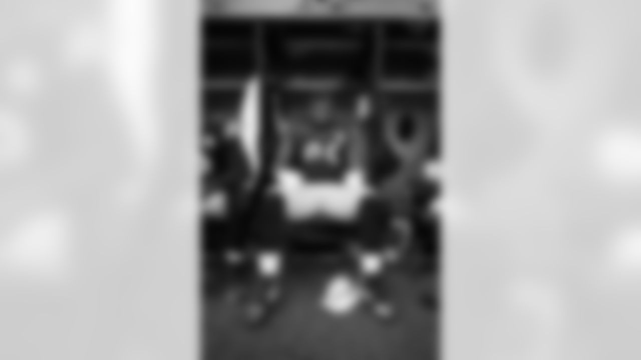 Pittsburgh Steelers defensive tackle Keeanu Benton (95)  during a regular season game between the Pittsburgh Steelers and the Buffalo Bills, Sunday, Nov. 30, 2025 in Pittsburgh, PA.  (Karl Roser / Pittsburgh Steelers)