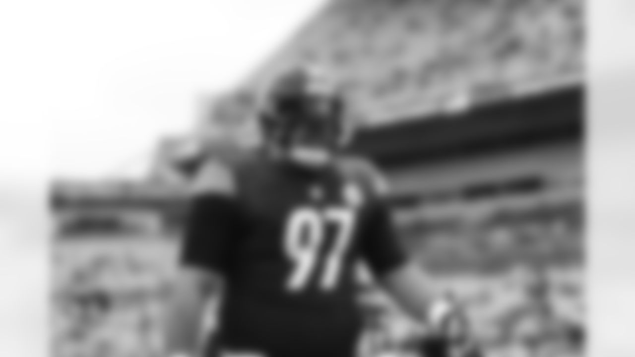 Pittsburgh Steelers defensive tackle Cameron Heyward (97) during a regular season game between the Pittsburgh Steelers and the Arizona Cardinals, Sunday, Dec. 3, 2023 in Pittsburgh, PA. (Karl Roser / Pittsburgh Steelers)