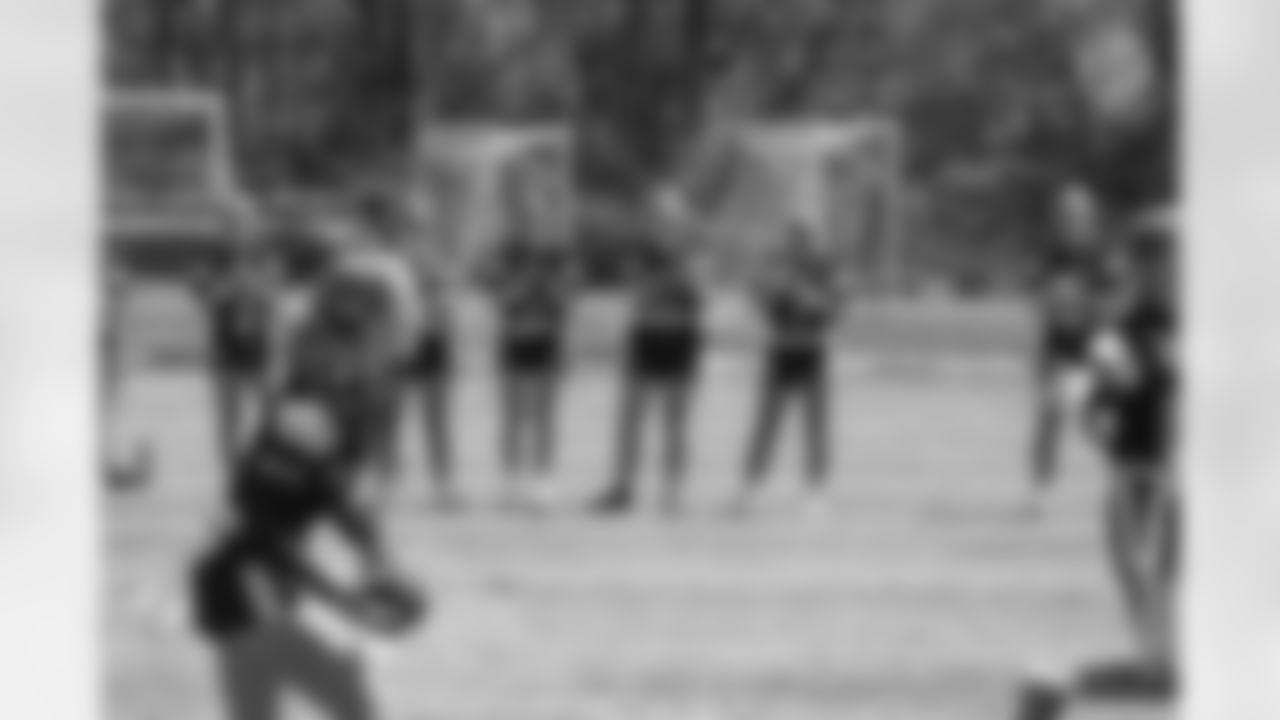 Week 6 of the Steelers' Girls High School Flag Football season on Sunday, May 11, 2024 at Bethel Park High School. (Brad Oskowski / Pittsburgh Steelers)