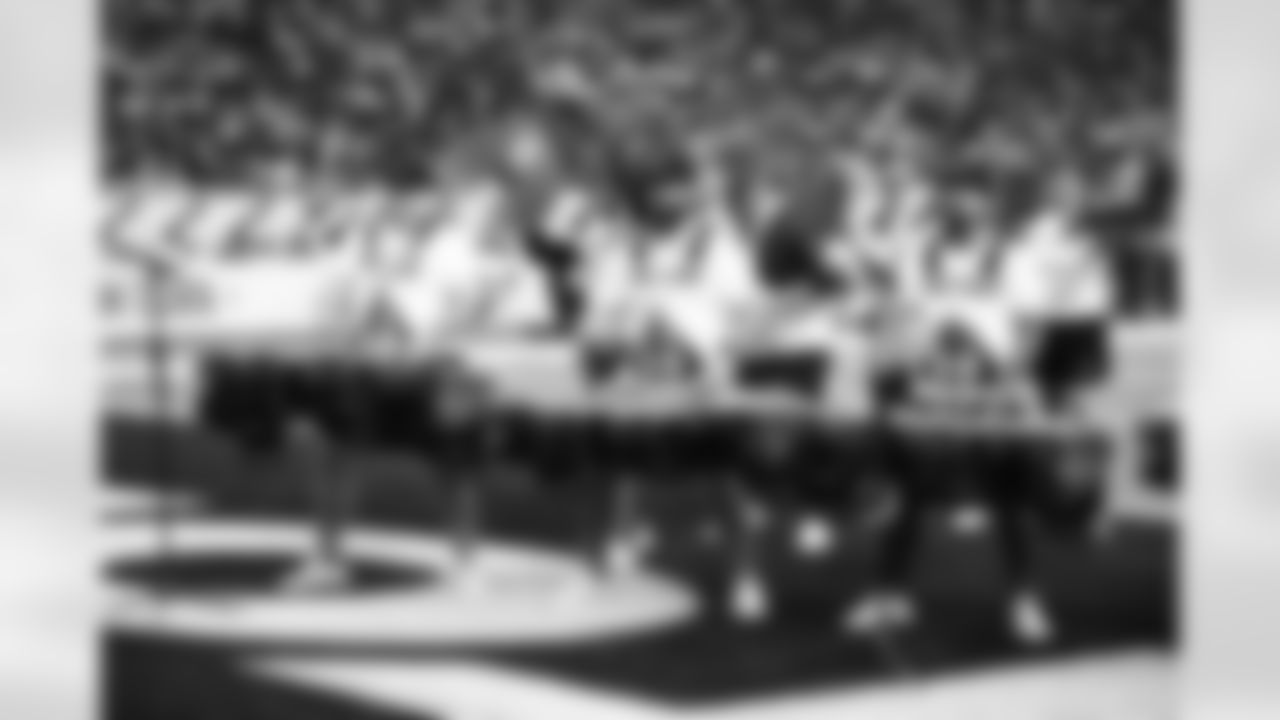 An image from the September 15th, 2025 regular season week 2 home game against the Tampa Bay Buccaneers at NRG Stadium in Houston, TX. The Texans lost 19-20.