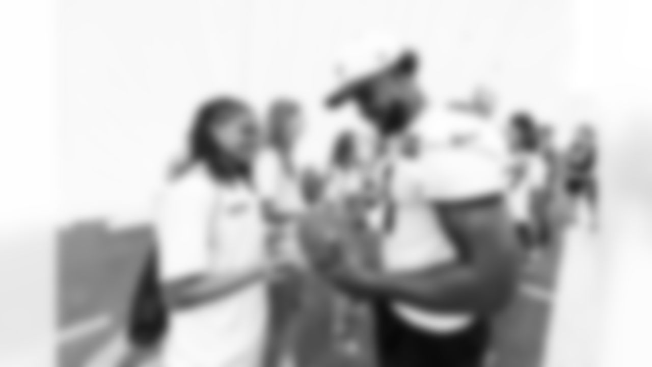 An image from the July 25th, 2025 Training Camp Practice 3 at NRG Stadium in Houston, TX.