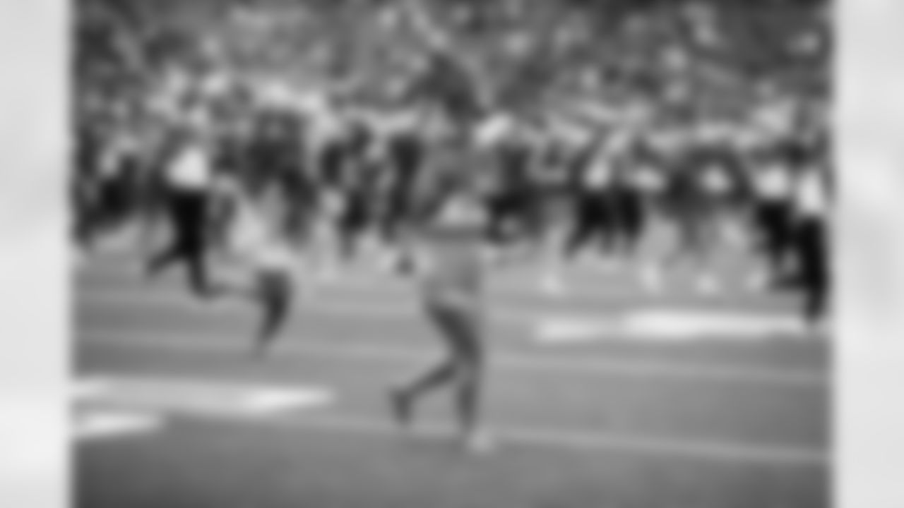 An image from the October 27th, 2024 Week 8 home game against the Indianapolis Colts at NRG Stadium in Houston, TX. The Texans won 23-20.