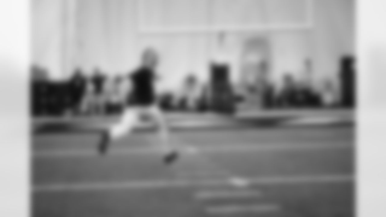 An image from the January 31st, 2026 Senior Showcase and Girls Flag College Showcase at Houston Methodist Training Center in Houston, TX.