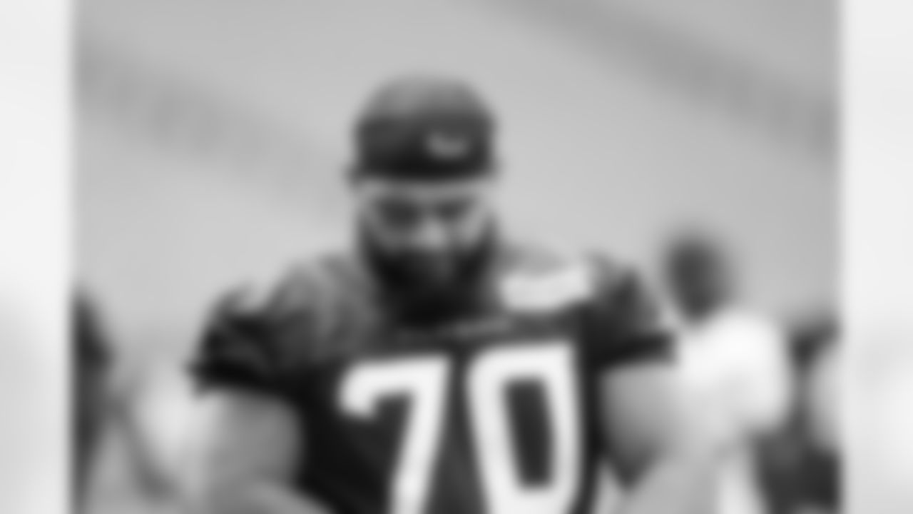 An August 15th, 2024 image from Training Camp Practice 17 at NRG Stadium in Houston, TX.