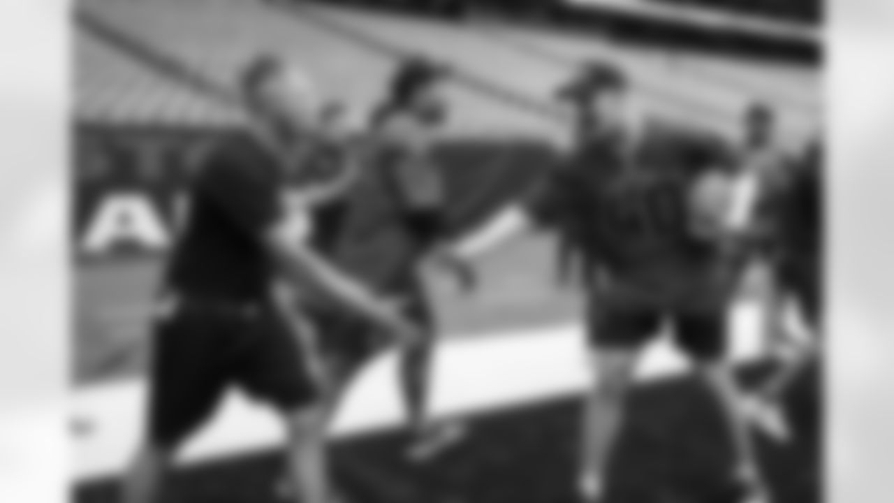 An image from the November 4th, 2025 Salute to Service Flag Showdown at NRG Stadium in Houston, TX.