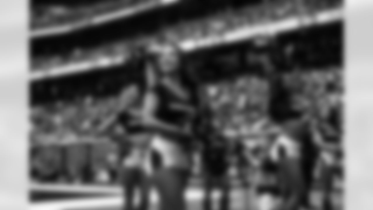 An image from the September 28th, 2025 regular season week 4 home game against the Tennessee Titans at NRG Stadium in Houston, TX. The Texans won 26-0.
